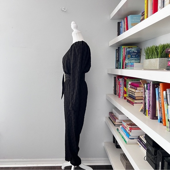 Tanya Taylor Black Talisia Jumpsuit size Small - Picture 8 of 16